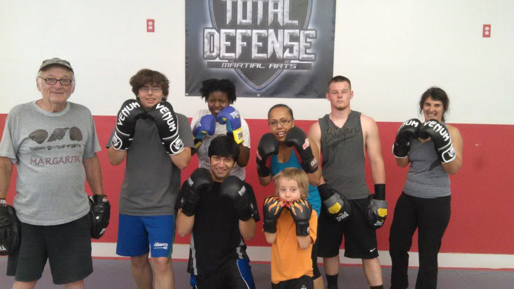Our boxing class!